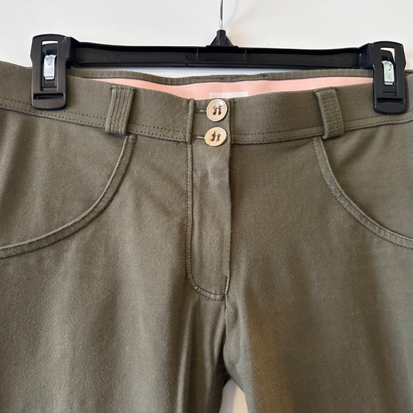 Freddy leggings - WRUP mid waist - military green 8/Large - Picture 3 of 7
